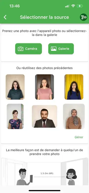 7ID: Photo D'identité Française